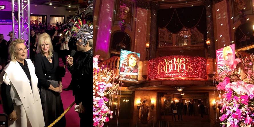 Absoutely Fabulous Premier - Lighting Director Rob Easton for The Event Department
