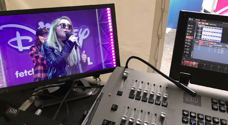 Disney Fan Fest with Sabrina Carpenter - Rob Easton Lighting Director for The Event Department