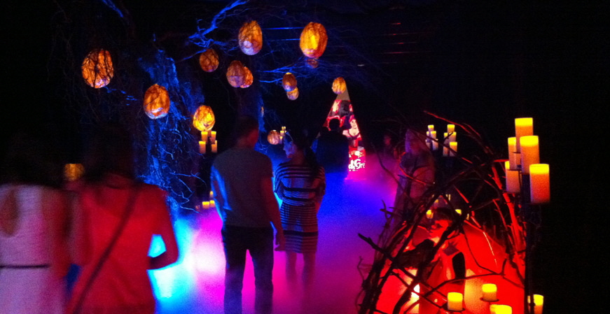 Lighting design by Rob Easton & Tracey Irving for VEM.
