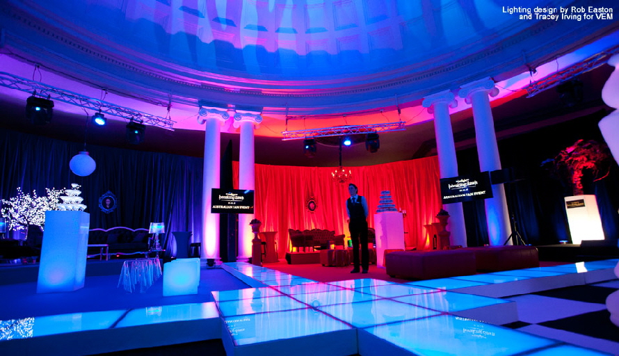 Twilight Premier - Lighting Director Rob Easton for Visual Event Management.